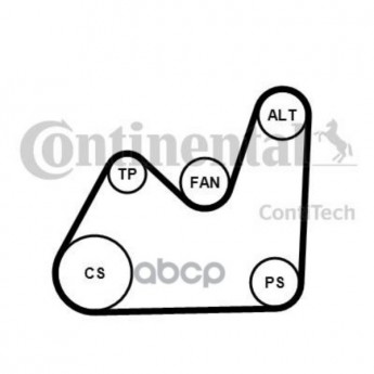 Ремень Поликлиновой С Роликами, Комплект CONTITECH 5PK1432K1